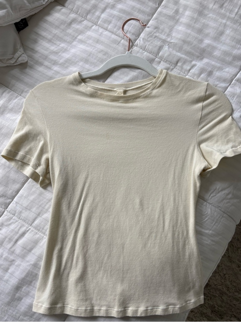 Skims tshirt in Bone